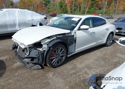 2019 Maserati Quattroporte S Q4 from USA, damaged, VIN ZAM56YRA5K1308577